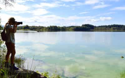 The lake of Menteith, the Scotland’s only natural lake