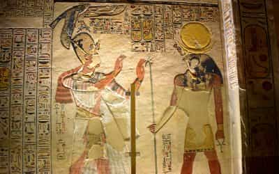 Egypt: The tomb of King Ramses IX