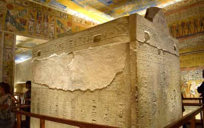 Αίγυπτος: Επίσκεψη στον τάφο του Φαραώ Ραμσή IV