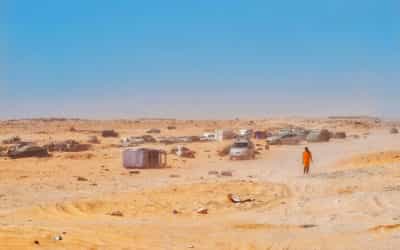 Crossing the Sahara desert: Morocco-Western Sahara-No Man’s Land-Mauritania